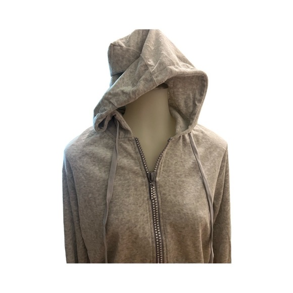 NWT Gray Esti Couture Hooded Sweat Suit Set - Picture 3 of 12